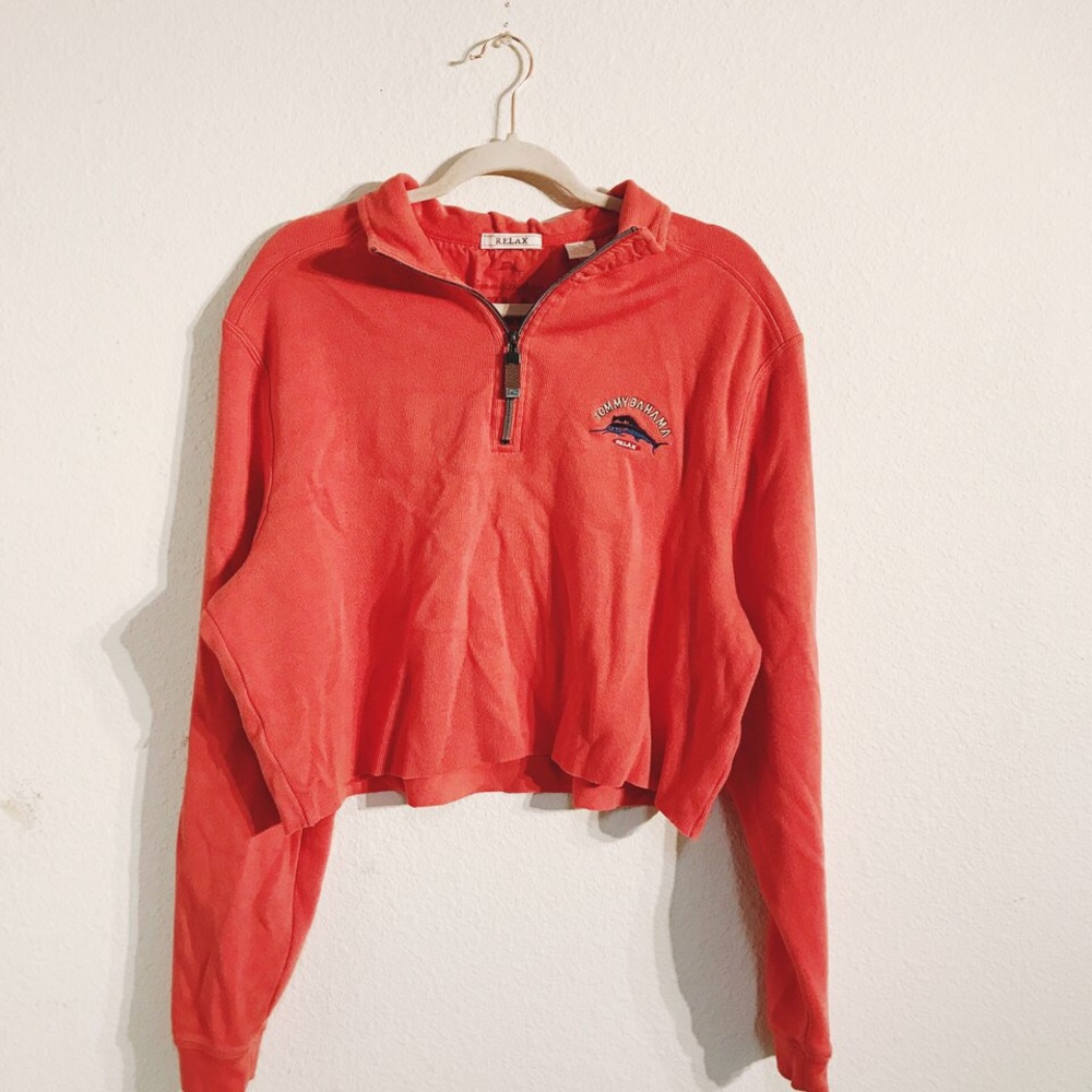 Tommy Bahama quarter zip - Picture 1 of 4
